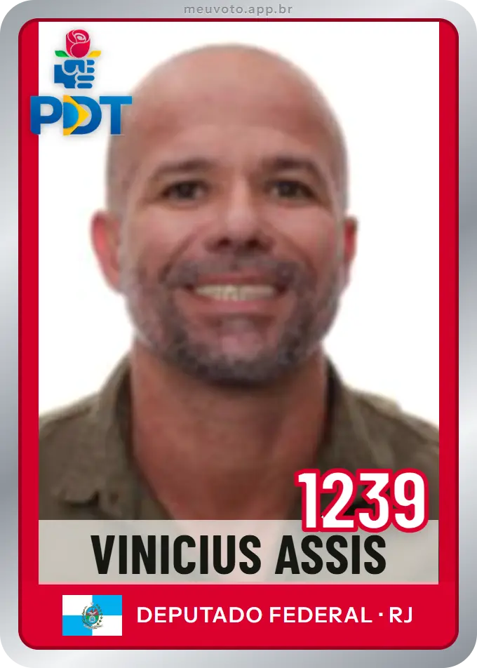 Carta de Vinicius Assis, número 1239, PDT