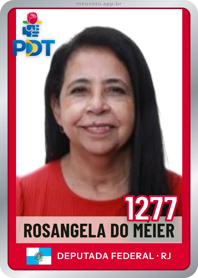 Carta de Rosangela do Méier, número 1277, PDT