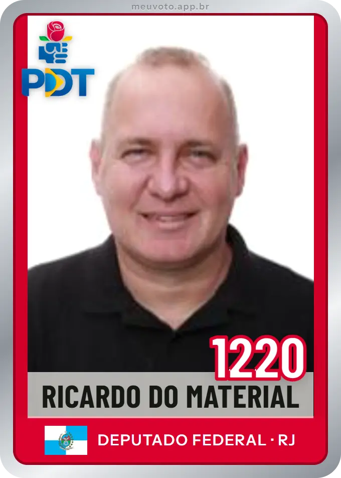 Carta de Ricardo do Material, número 1220, PDT