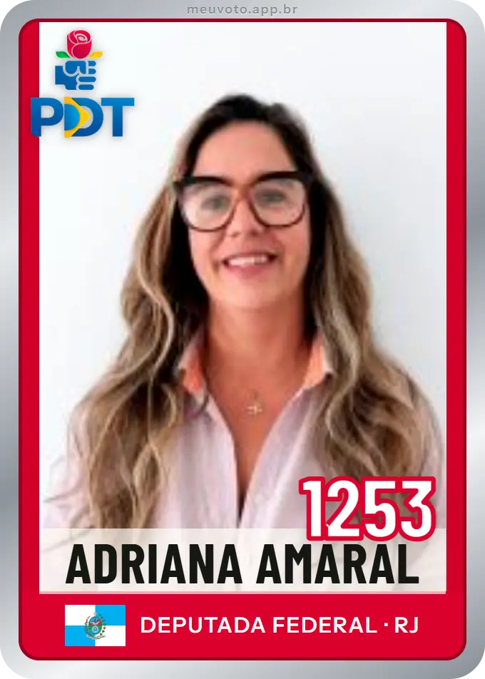 Carta de Adriana Amaral, número 1253, PDT