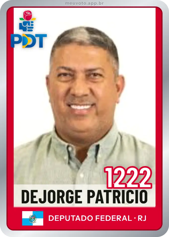 Carta de Dejorge Patricio, número 1222, PDT