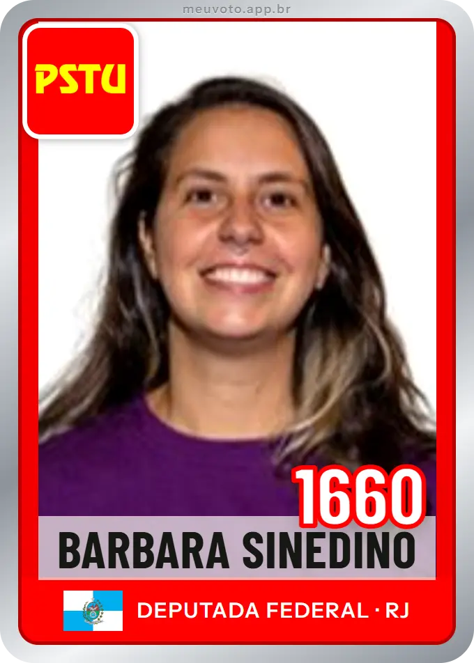 Carta de Barbara Sinedino, número 1660, PSTU