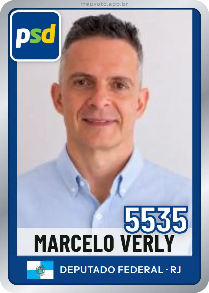 Carta de Marcelo Verly, número 5535, PSD