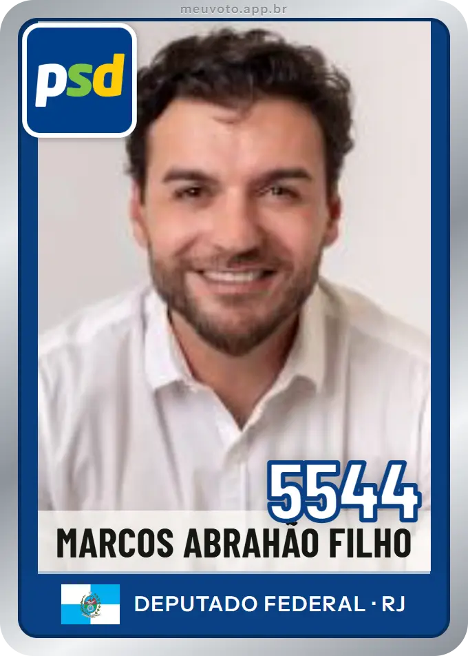 Carta de Marcos Abrahão Filho, número 5544, PSD
