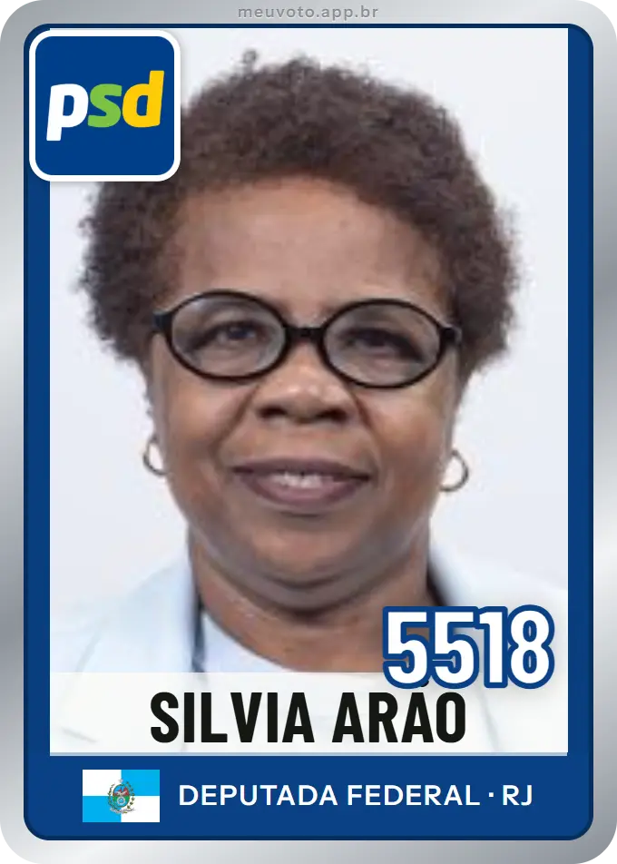 Carta de Silvia Arão, número 5518, PSD