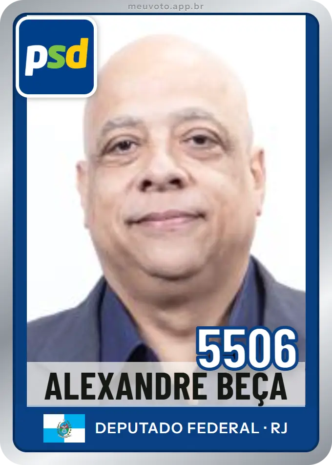 Carta de Alexandre Beça, número 5506, PSD