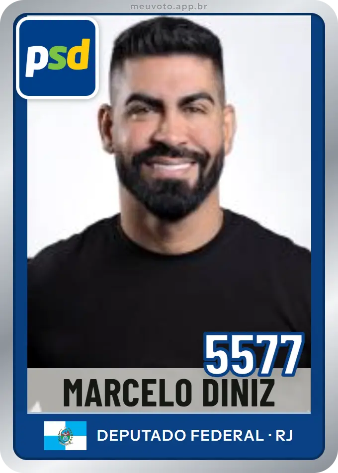 Carta de Marcelo Diniz, número 5577, PSD