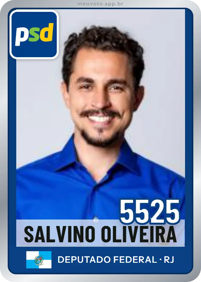 Carta de Salvino Oliveira, número 5525, PSD