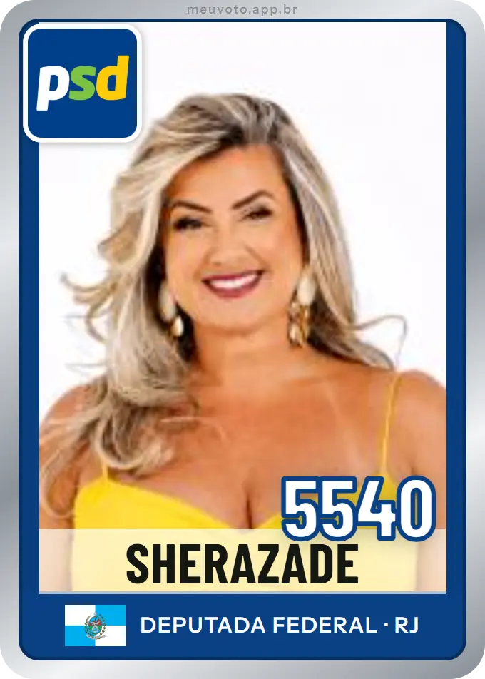 Carta de Sherazade, número 5540, PSD