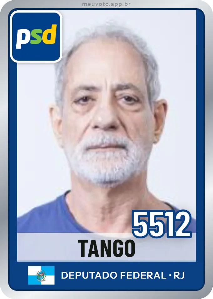 Carta de Tango, número 5512, PSD