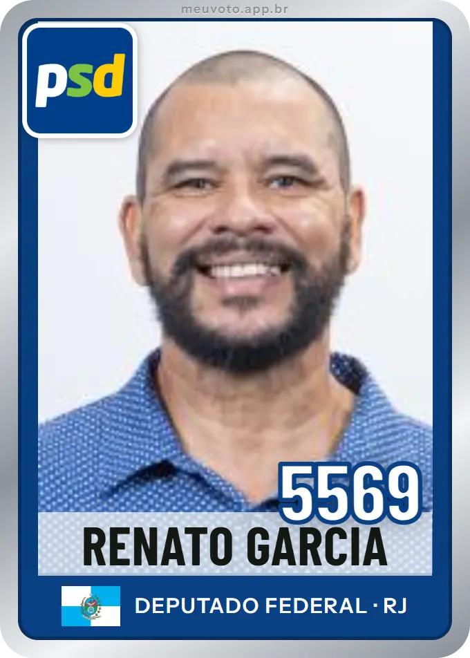 Carta de Renato Garcia, número 5569, PSD