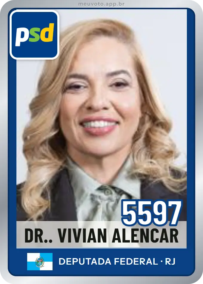 Carta de Dr.. Vivian Alencar, número 5597, PSD