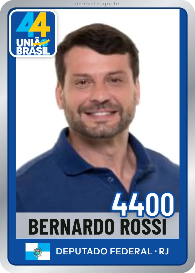 Carta de Bernardo Rossi, número 4400, União