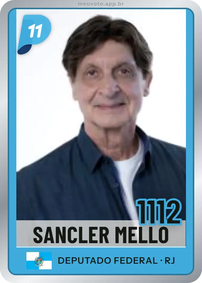 Carta de Sancler Mello, número 1112, PP