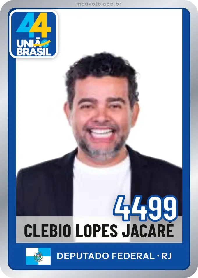 Carta de Clebio Lopes Jacaré, número 4499, União