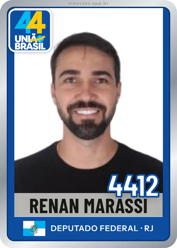 Carta de Renan Marassi, número 4412, União