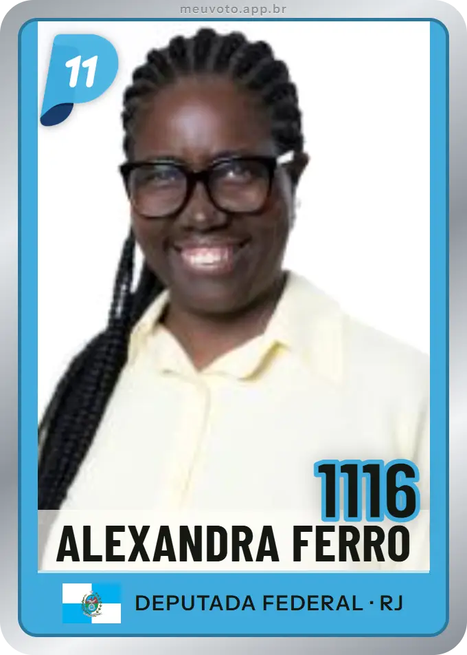 Carta de Alexandra Ferro, número 1116, PP