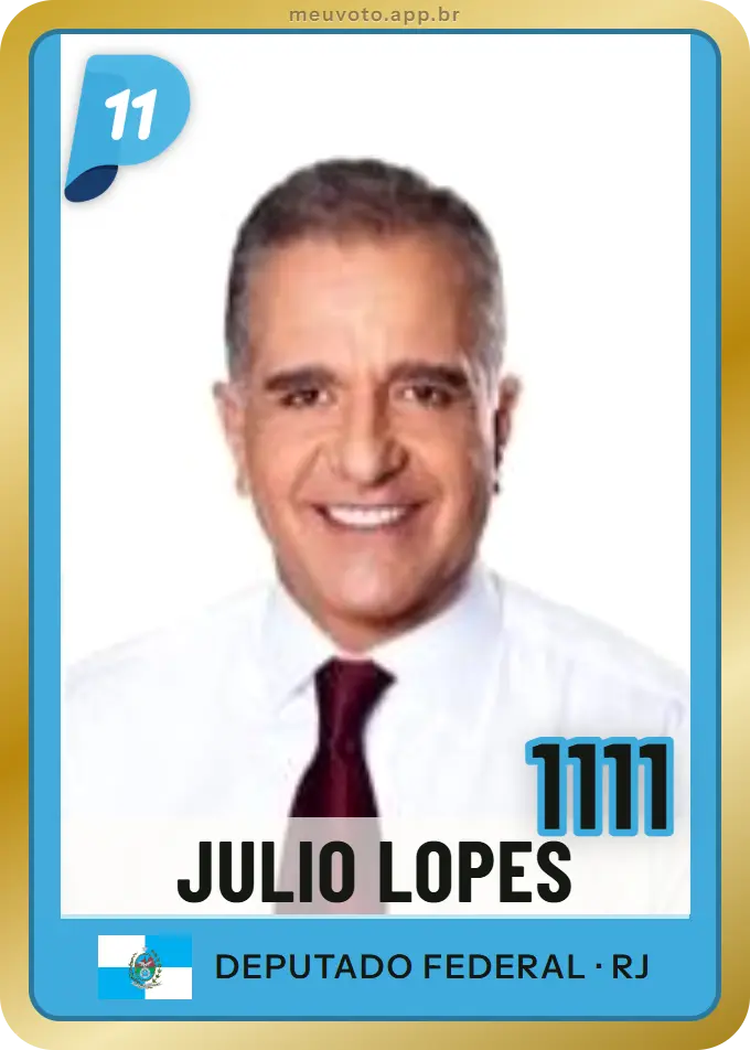 Carta de Julio Lopes, número 1111, PP