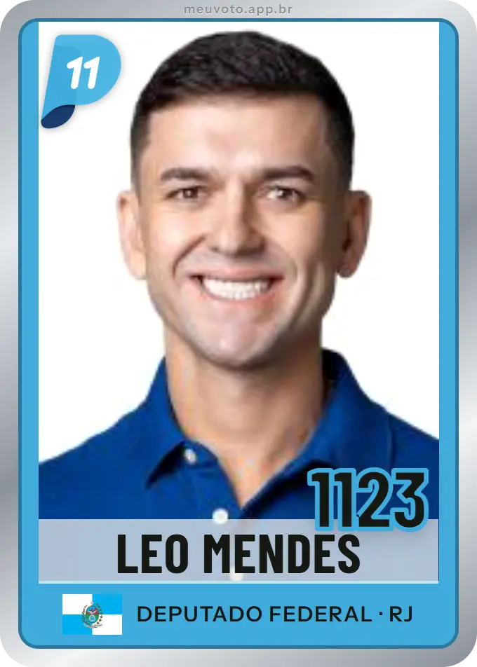 Carta de Leo Mendes, número 1123, PP
