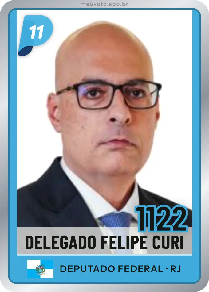 Carta de Delegado Felipe Curi, número 1122, PP