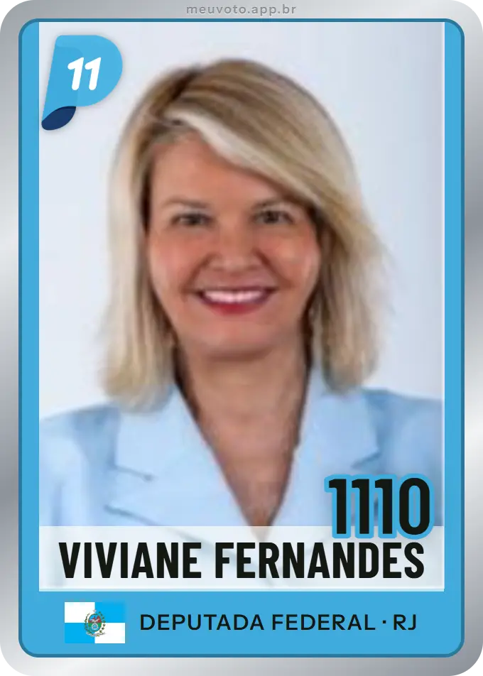 Carta de Viviane Fernandes, número 1110, PP