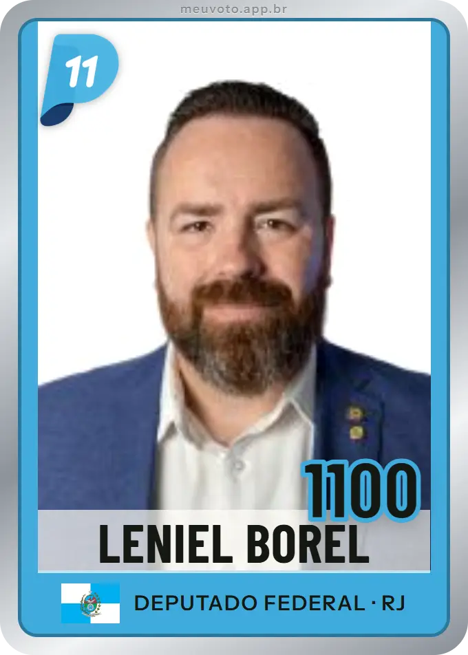 Carta de Leniel Borel, número 1100, PP