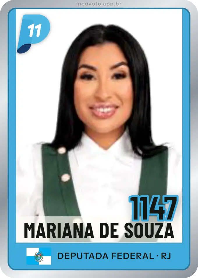 Carta de Mariana de Souza, número 1147, PP