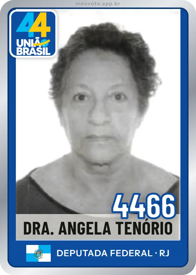 Carta de Dra. Angela Tenório, número 4466, União