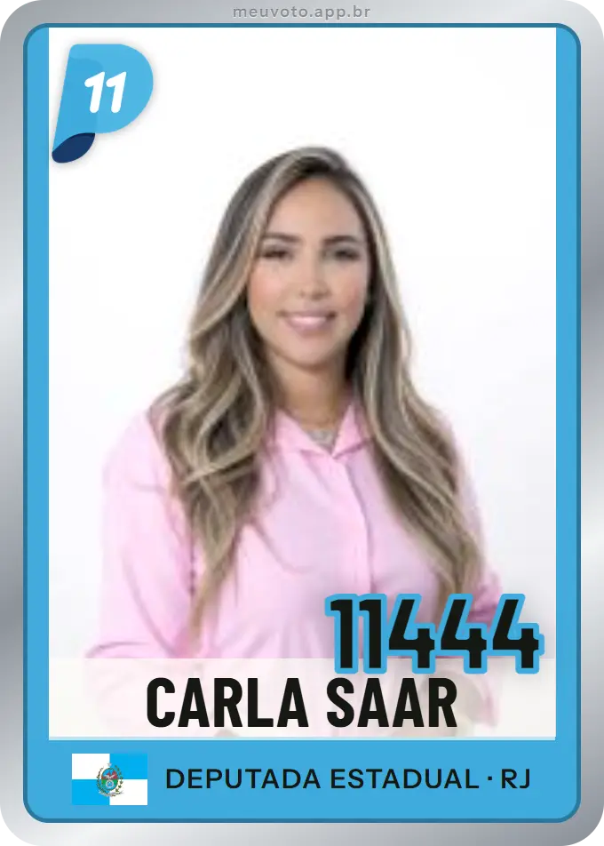 Carta de Carla Saar, número 11444, PP