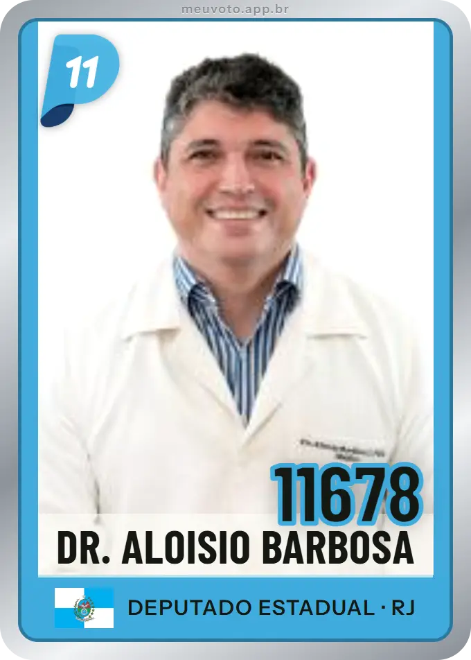 Carta de Dr. Aloisio Barbosa, número 11678, PP