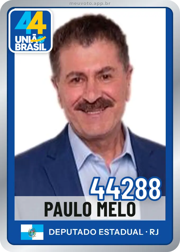 Carta de Paulo Melo, número 44288, União