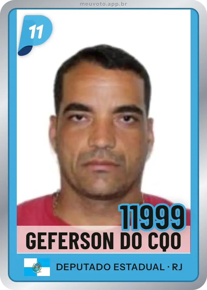 Carta de Geferson do Cqo, número 11999, PP