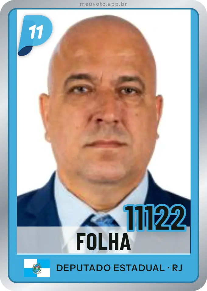 Carta de Folha, número 11122, PP