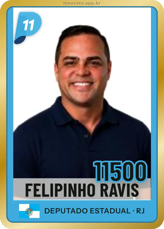 Carta de Felipinho Ravis, número 11500, PP