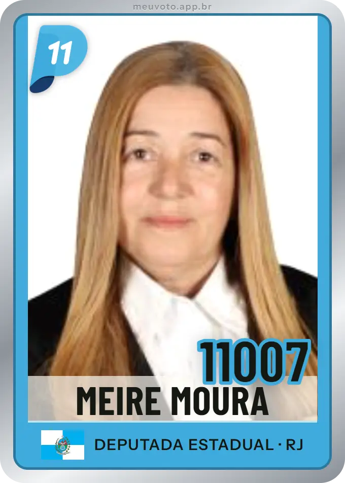 Carta de Meire Moura, número 11007, PP