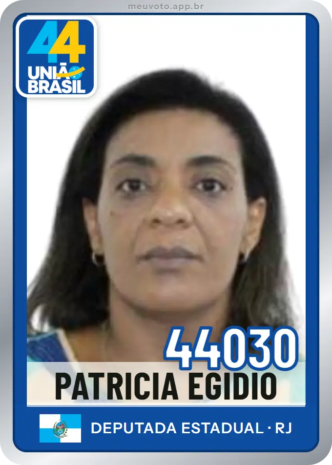 Carta de Patricia Egidio, número 44030, União