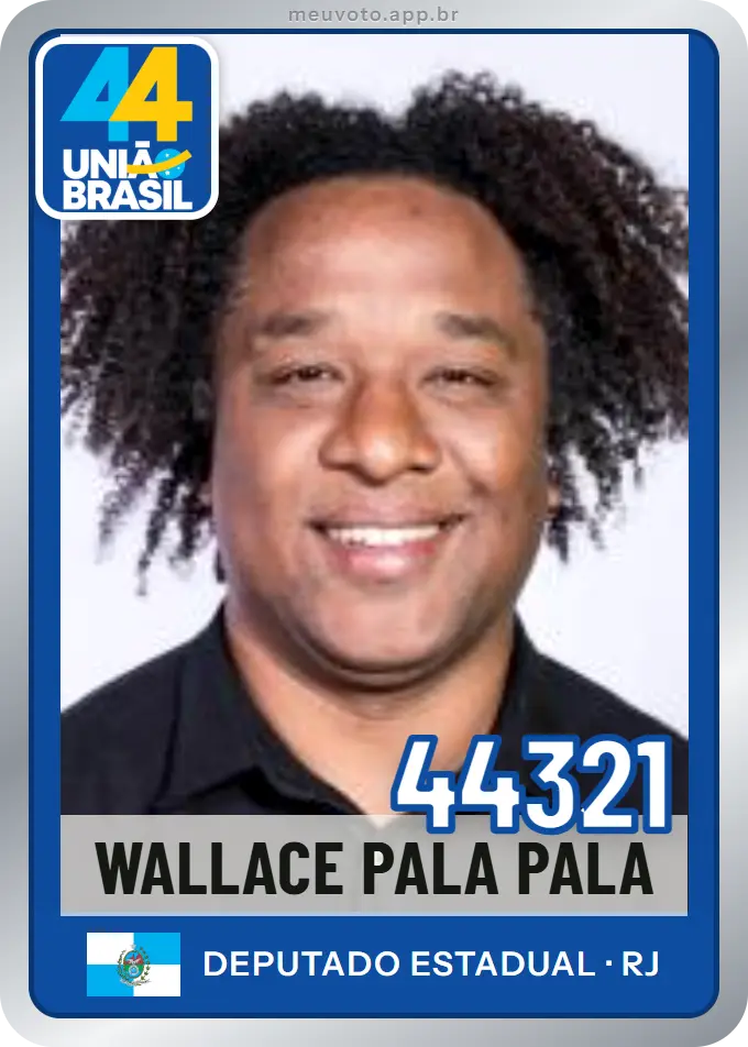 Carta de Wallace Pala Pala, número 44321, União