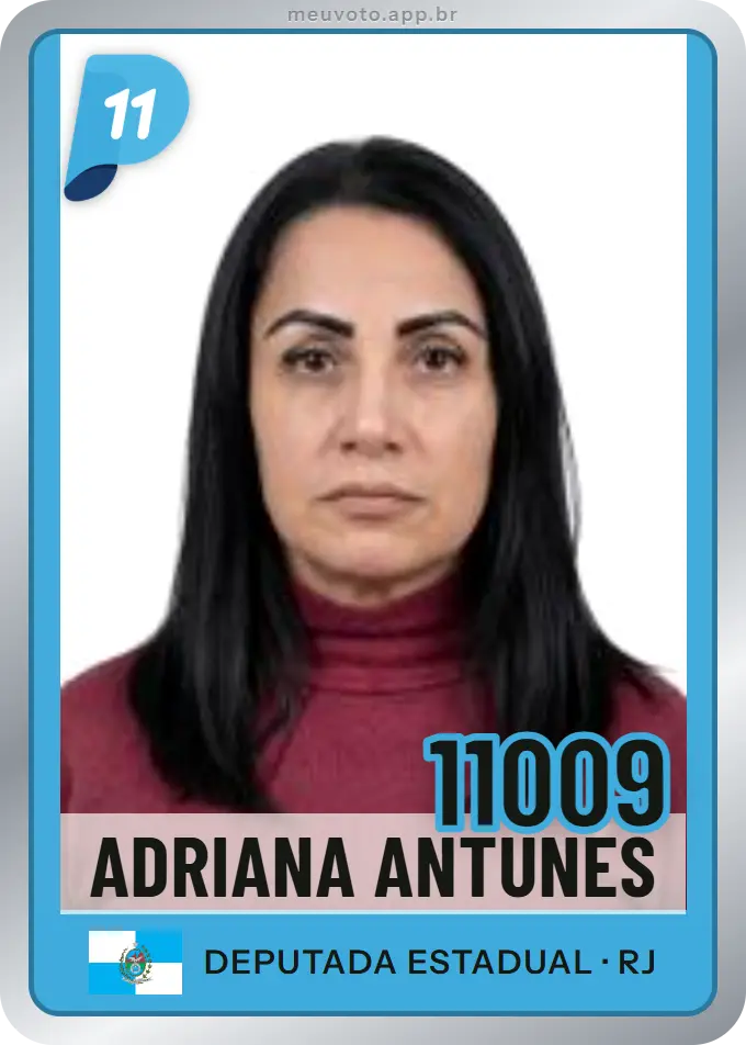 Carta de Adriana Antunes, número 11009, PP