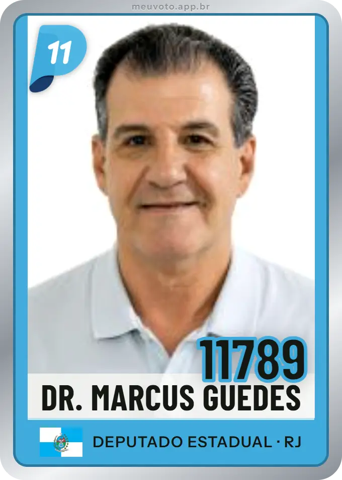 Carta de Dr. Marcus Guedes, número 11789, PP