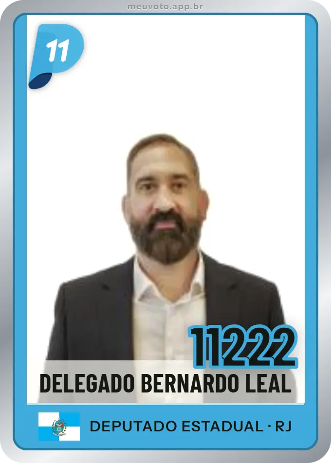 Carta de Delegado Bernardo Leal, número 11222, PP