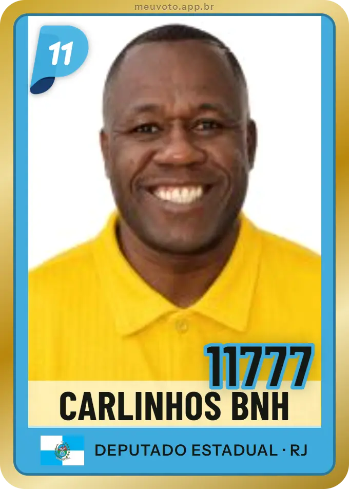 Carta de Carlinhos Bnh, número 11777, PP