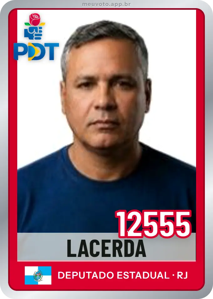 Carta de Lacerda, número 12555, PDT