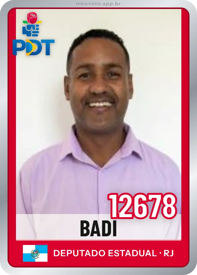 Carta de Badi, número 12678, PDT