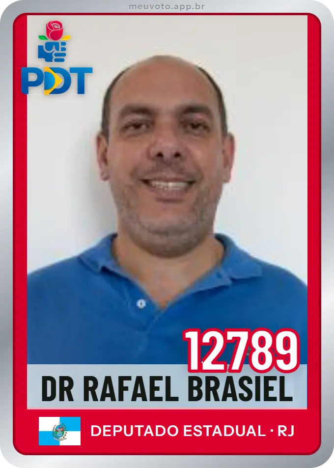 Carta de Dr Rafael Brasiel, número 12789, PDT
