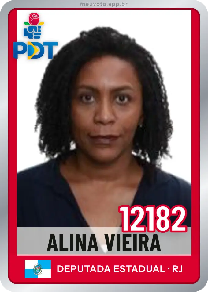 Carta de Alina Vieira, número 12182, PDT