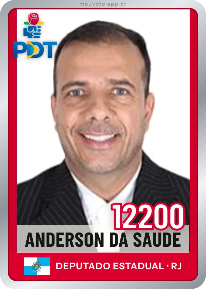 Carta de Anderson da Saude, número 12200, PDT