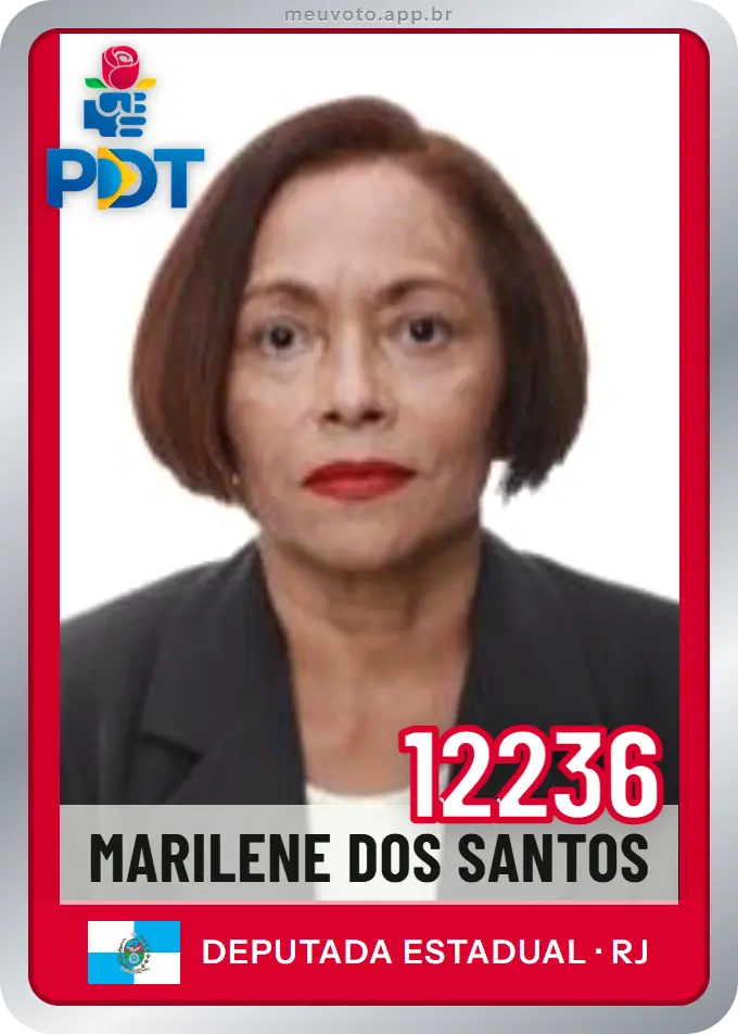 Carta de Marilene dos Santos, número 12236, PDT