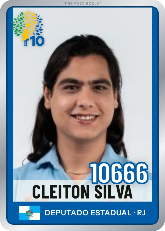 Carta de Cleiton Silva, número 10666, Republicanos