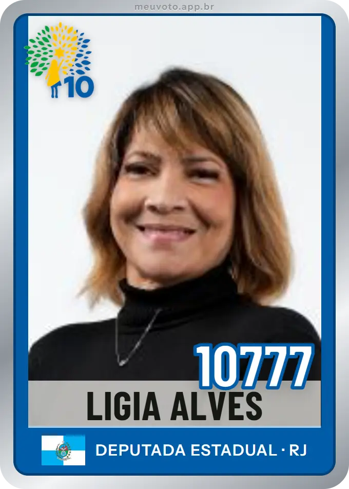 Carta de Ligia Alves, número 10777, Republicanos