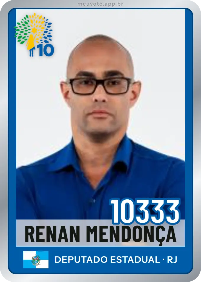 Carta de Renan Mendonça, número 10333, Republicanos